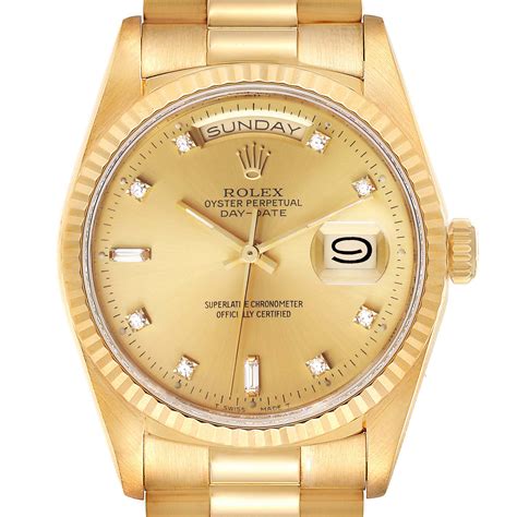 rolex presidential emas